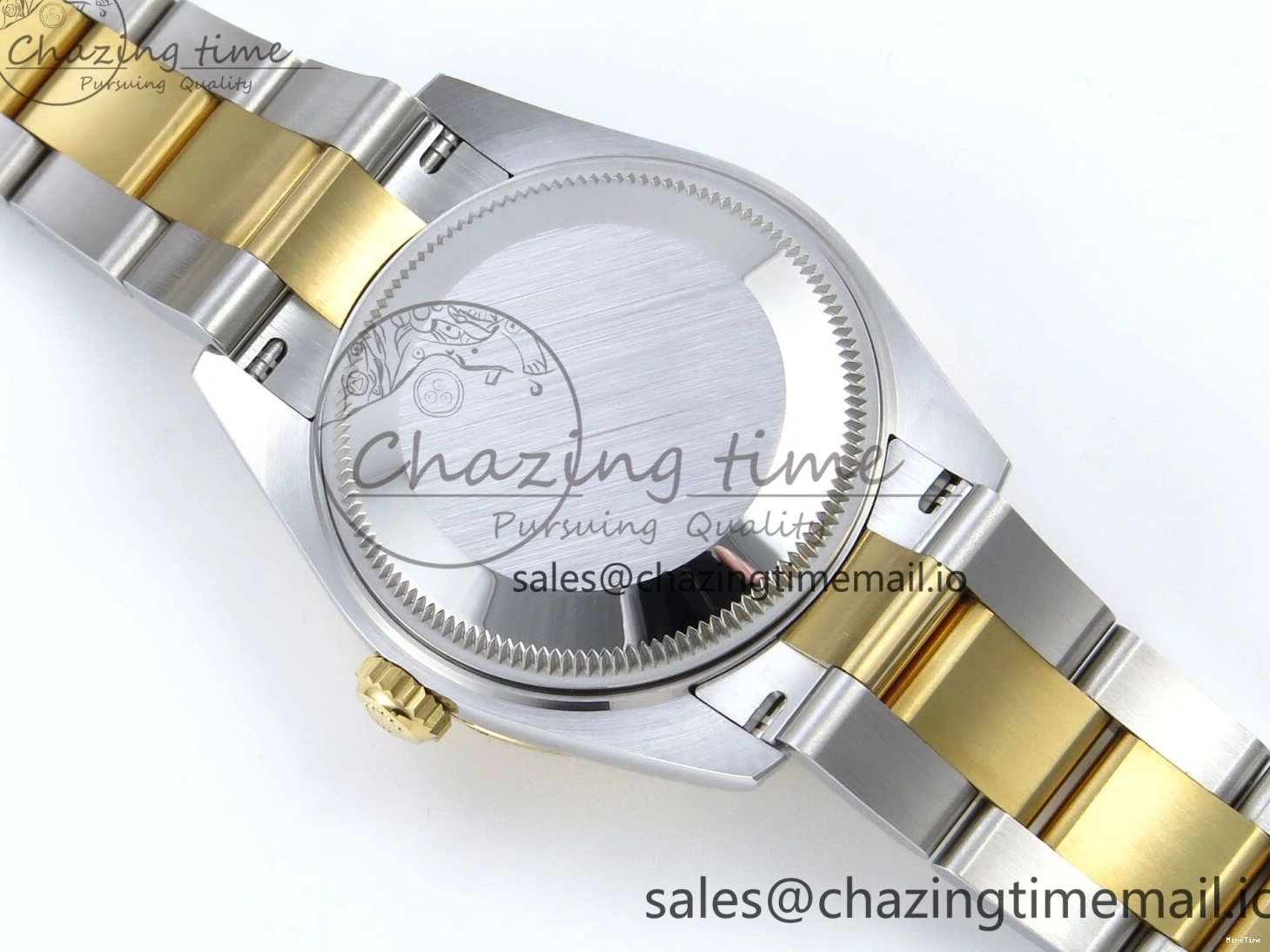 MiroTime 0511 Cozy DateJust 31 278273 ARF 1:1 Best Edition 904L Steel Gray Roman Diamonds Dial on SS YG Oyster Bracelet ETA 575